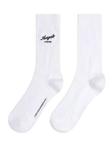 White Men's Socks