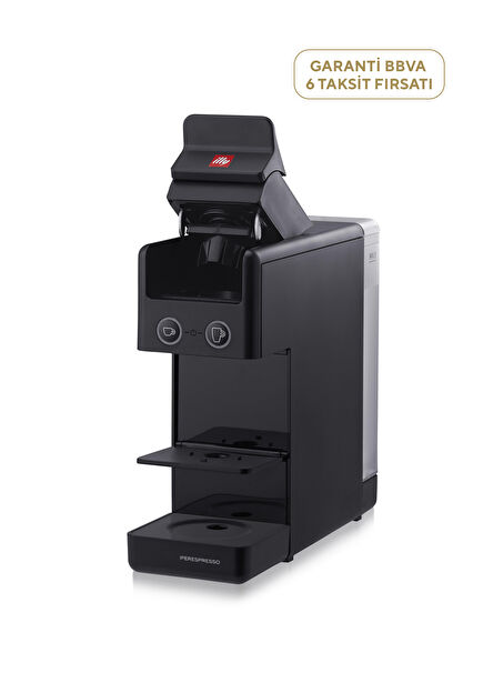 F. Francis Y3.3 Black Espresso and Filter Coffee Machine