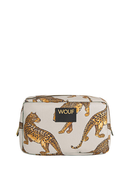 The Leopard Printed Women's Makeup Bag