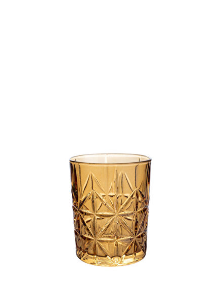 Highland Sarı Cam Viski Bardağı