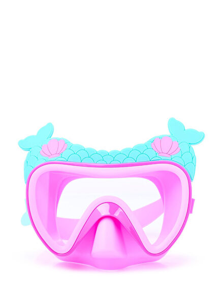 Mermaid Tail Pink Girls' Swim Goggles