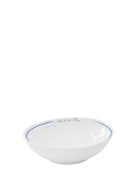Bord De Mer White Porcelain Bowl