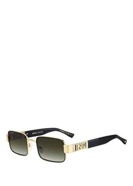D2 0156/S ONZ9K Black Gold Unisex Sunglasses