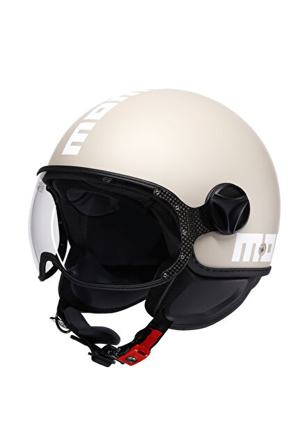 Fgtr Classic Candy Matt Malted Milk White Açık Motosiklet Kaskı