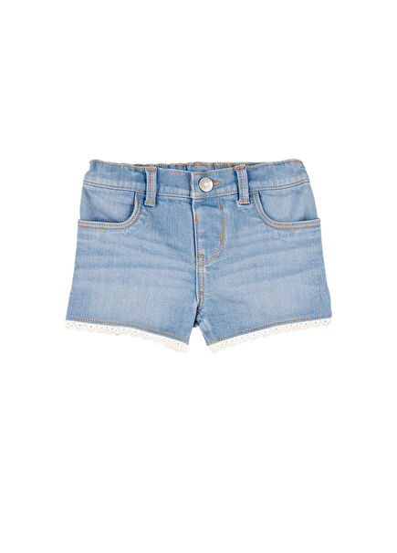 Mavi Kız Çocuk Denim Şort