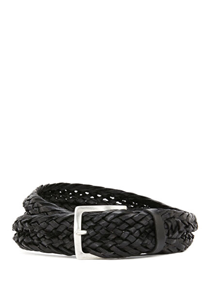 Siyah Erkek Deri Kemer