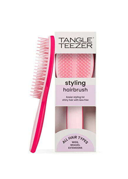 The Ultimate Styler Bright Pink Hair Brush