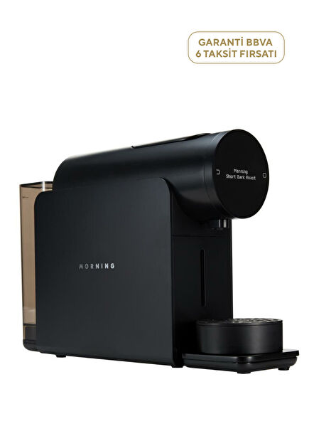 Morning Siyah Kapsül Kahve Makinesi