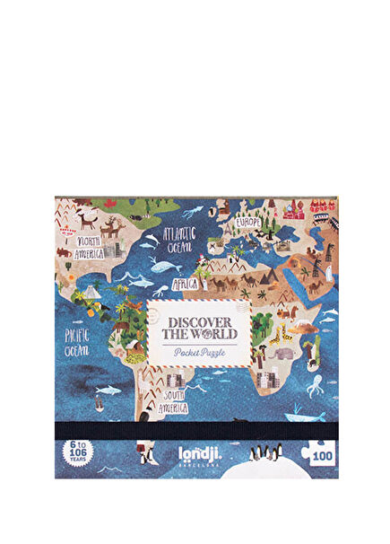 Discover the World 6-10 yaş Pocket Puzzle