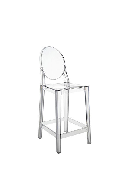 One More Şeffaf 2'li Bar Sandalyesi