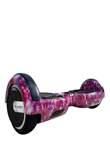 Hoverboard 6.5" Smart Balanced Purple Space Electric Skateboard with Bluetooth Speaker