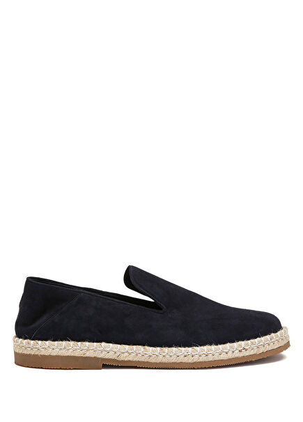 Lacivert Erkek Süet Espadril