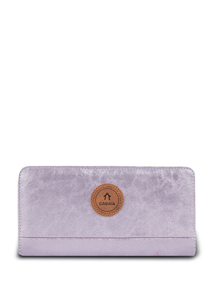 Capri Lila Büyük Boy Kadın Cüzdan