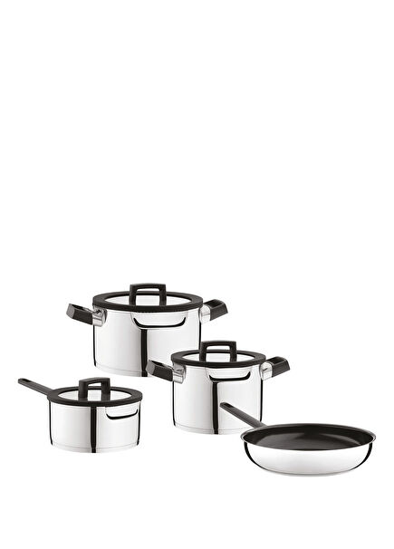 Essentials 7 Parça Çelik Tencere Seti