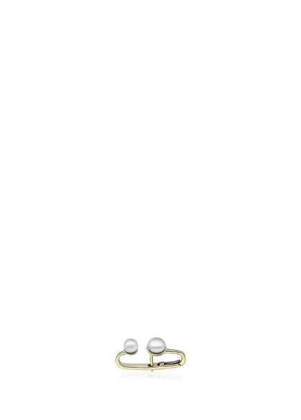 Pearl 14 Karat Rose Gold Women's Earrings