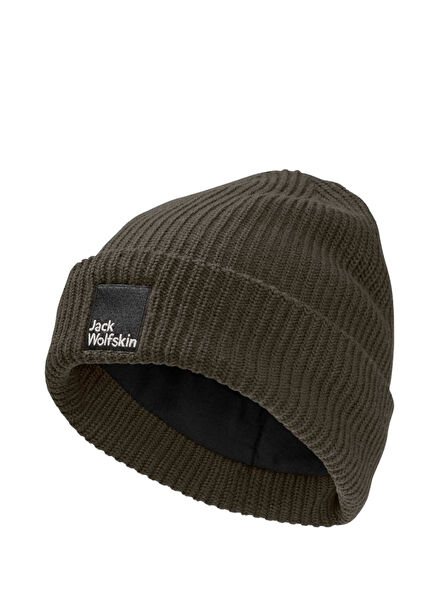 Pergamon Beanie Haki Unisex Bere