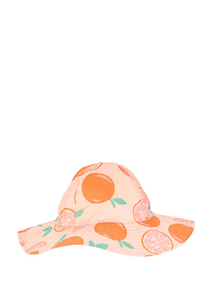 Colorful Patterned Double Sided UPF 50+ Girls Hat