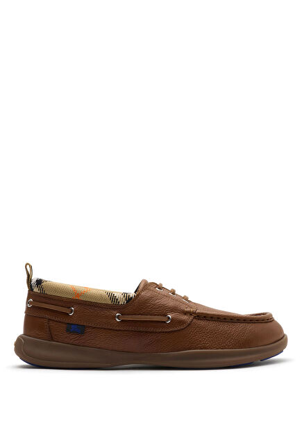 Burberry Decker Lace Up Men's Brown Sneakers