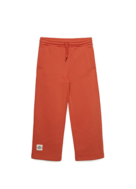 Orange Organic Cotton Kids Tracksuit