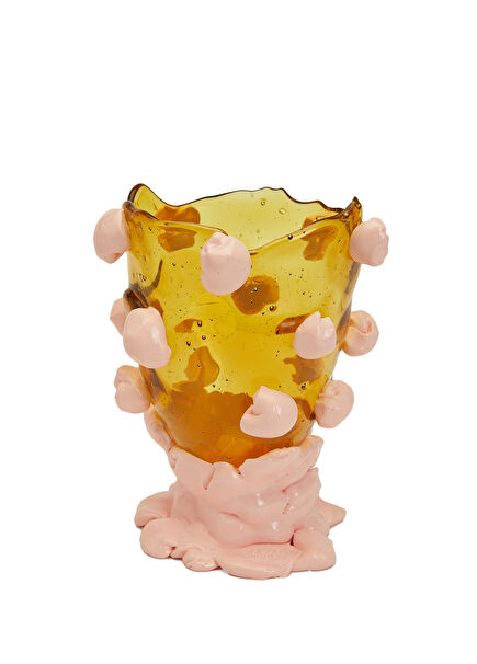 Nugget Amber Salmon S Vase