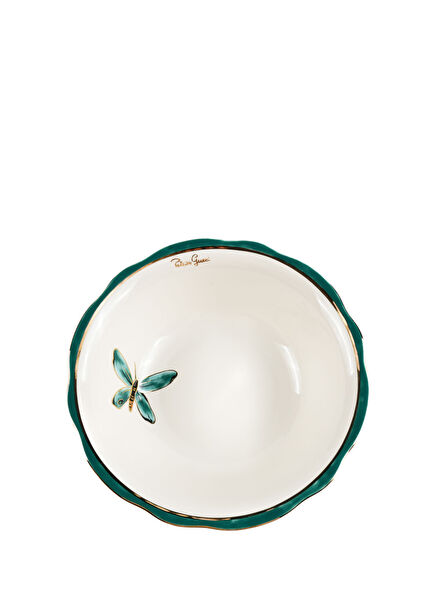 Patrizia Gucci Primavera Desenli Porselen Sebze Kasesi 25 cm