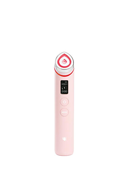 AGE-R Booster Pro PINK Korean Glass Skin Care Device with 4 Different Modes