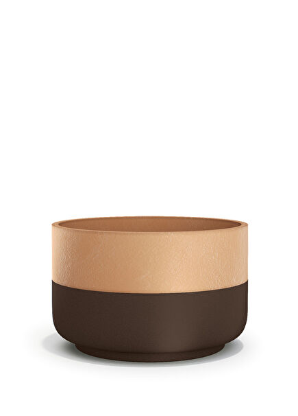 Kuva Terracotta Kahverengi Seramik Saksı 60 x 37 cm