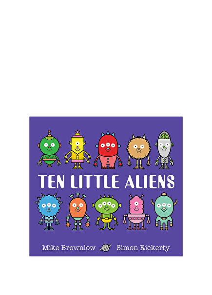 Ten Little Aliens Children's Foreign Language Book