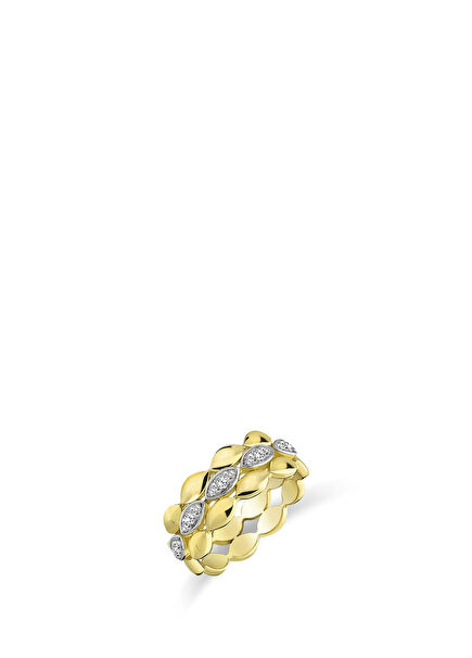 The Universe Diamond 14K Gold Women's Ring