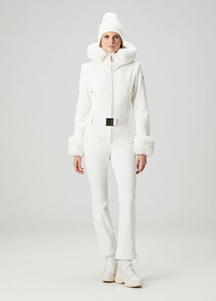 Vita Cream Ski Suit