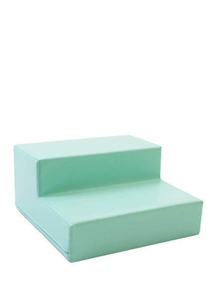 Mint Green Soft Block Step Educational Toy