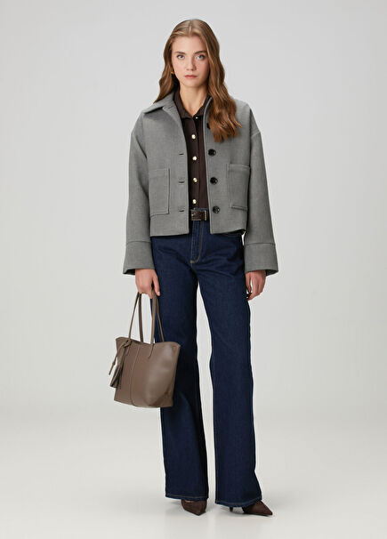 Straight Fit Indigo Jean Pantolon