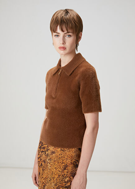 Vizon Kısa Kollu Polo Triko