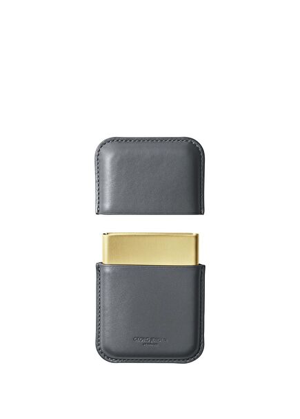 Shades Siyah Gold Deri Çelik Kartvizitlik