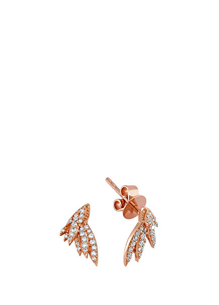 Wings Women'S Gold Earrings