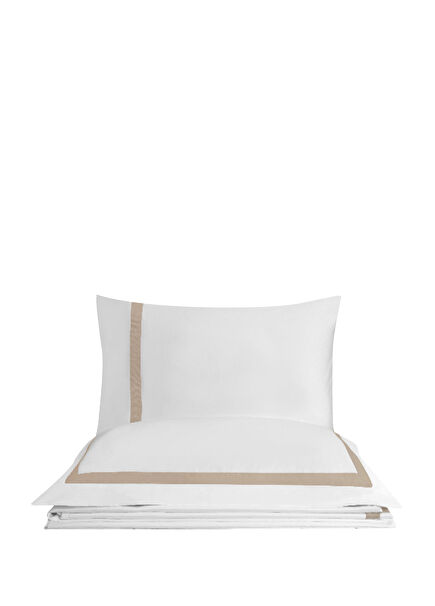 Klarsynt Vizon Organik Pamuk Çift Kişilik Nevresim Takımı 200x220 cm