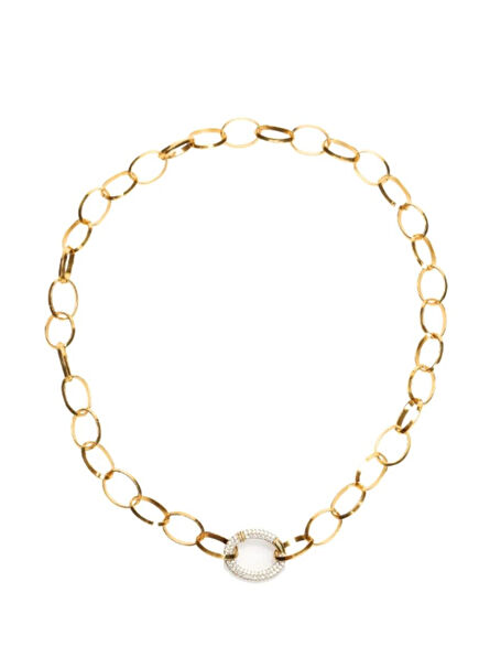 Cara Chain Shaped Women's Silver Necklace