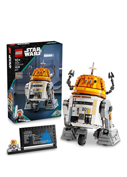 Star Wars: Ahsoka Chopper (C1-10P) Astromech Droidi 1039 Parça İnşa Edilebilen Yaratıcı Model Yapım Seti