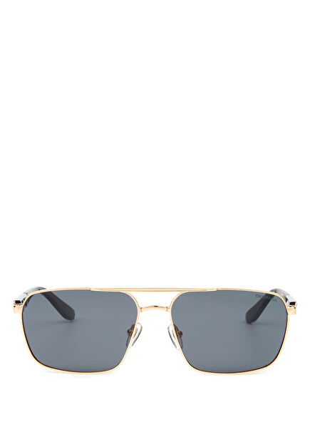 DS 2273 C1 Metal Shiny Gold Yellow Men's Sunglasses