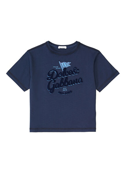 Lacivert Erkek Çocuk T-shirt