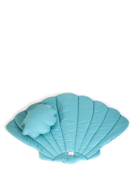 Turquoise Shell Mat Baby Play Mat