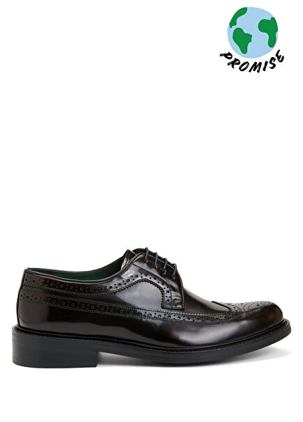 Burgundy Staple Mens Leather Shoes