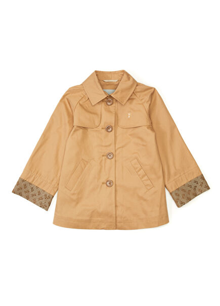 Camel Girls Coats