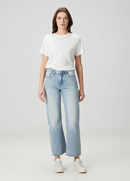 Signature 90s Straight Mavi Jean Pantolon