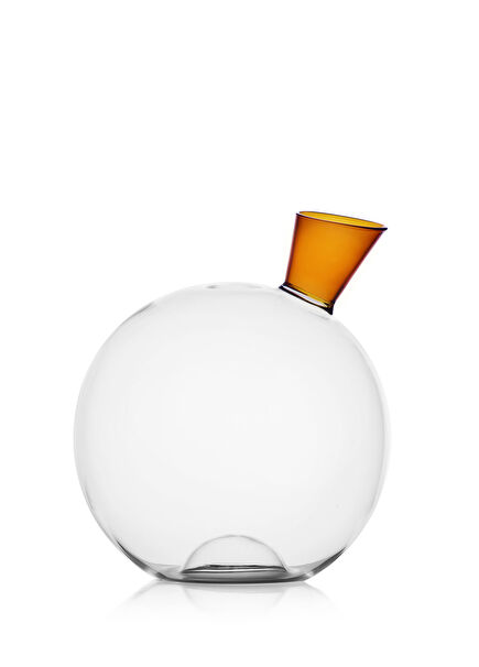 Travasi Collection Amber Detailed Glass Carafe 1,9 lt