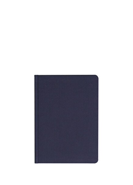 Navy Sert Kapak Çizgili Defter