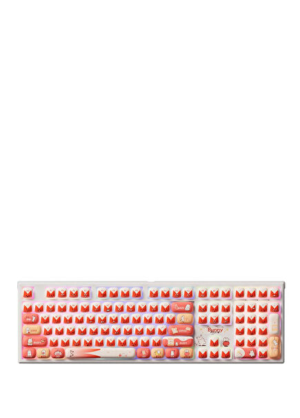 Monsgeek MG108B Bunny Apple RGB Kablosuz Hotswap Mekanik Gaming Klavye