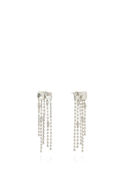 Silver Color Women's Earrings