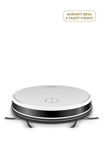Alex Gyroscope White 1288h Mop and Smart Robot Vacuum Cleaner