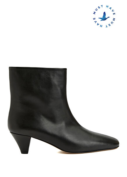 Black Women's Leather Boots
